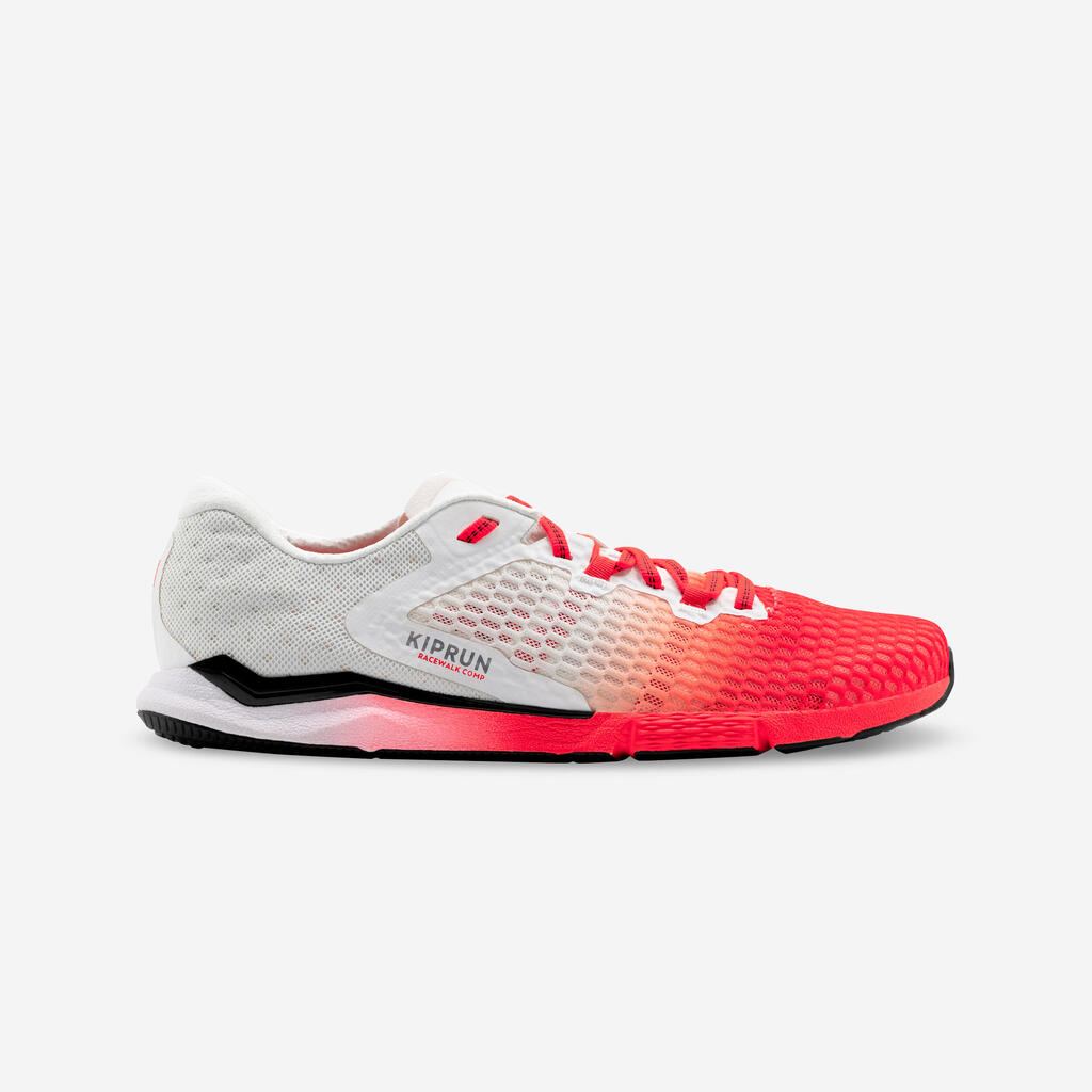 Adult race walking shoes - KIPRUN Racewalk Comp 900 - red white